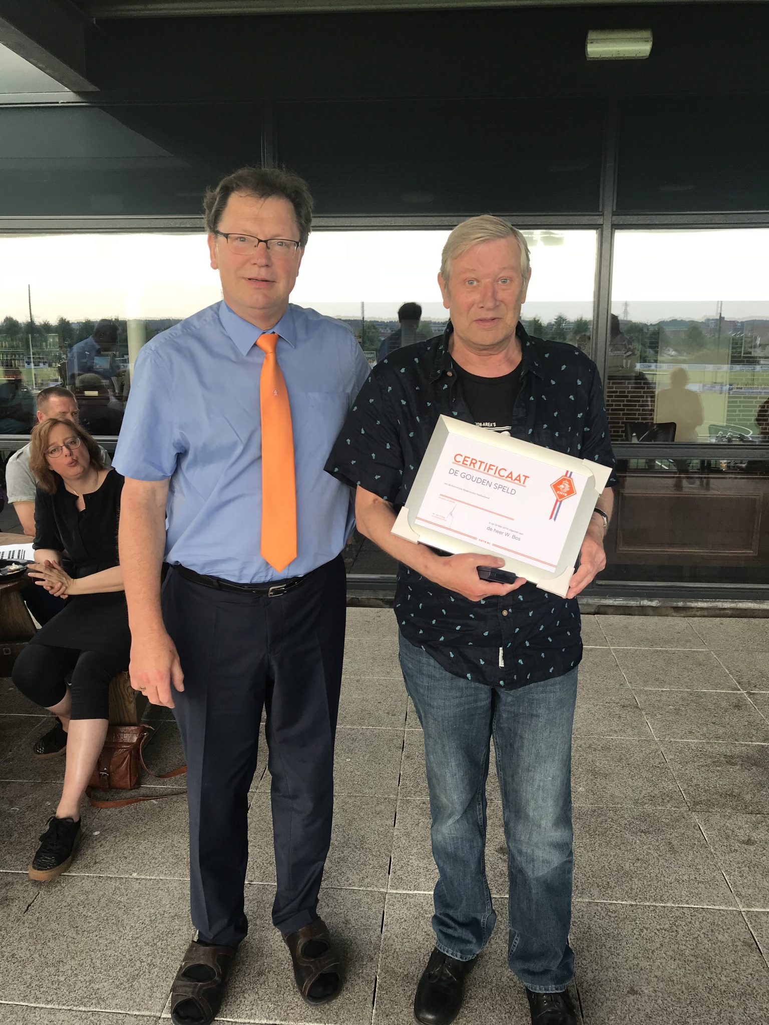 Wim Bos stopt en ontvangt Gouden Speld