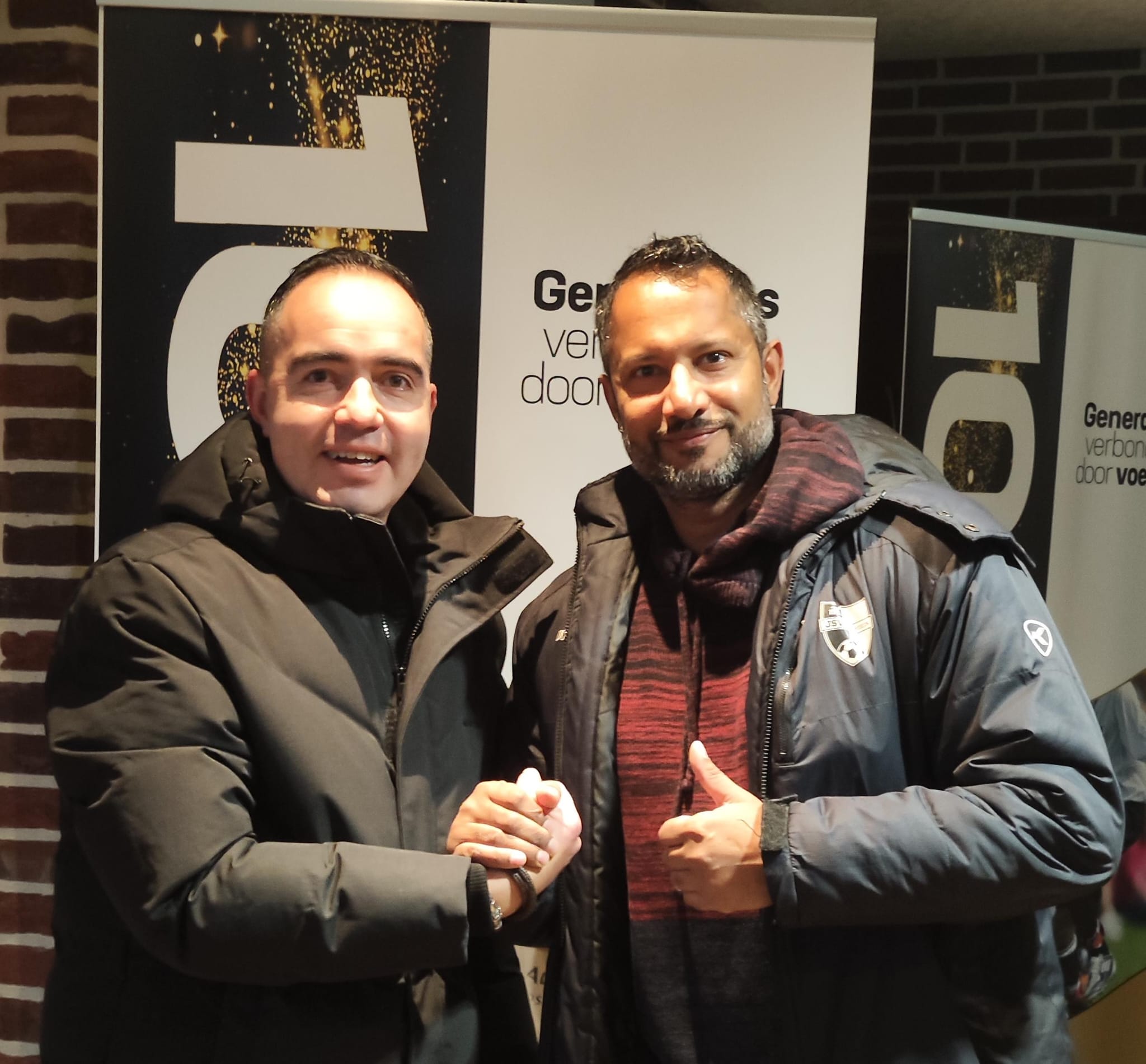 Jeffrey Zitter als voetbalkadercoach in opleiding