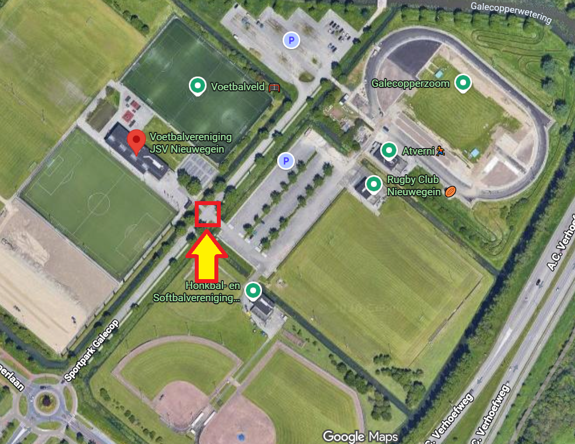 Werkzaamheden toegangsweg sportpark vanaf maandag 2 november