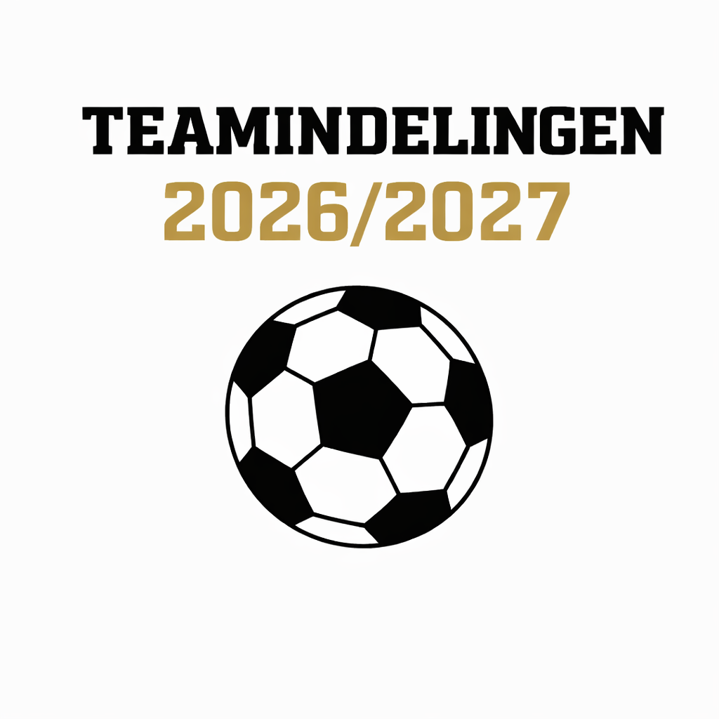 Teamindelingen 2026-2027