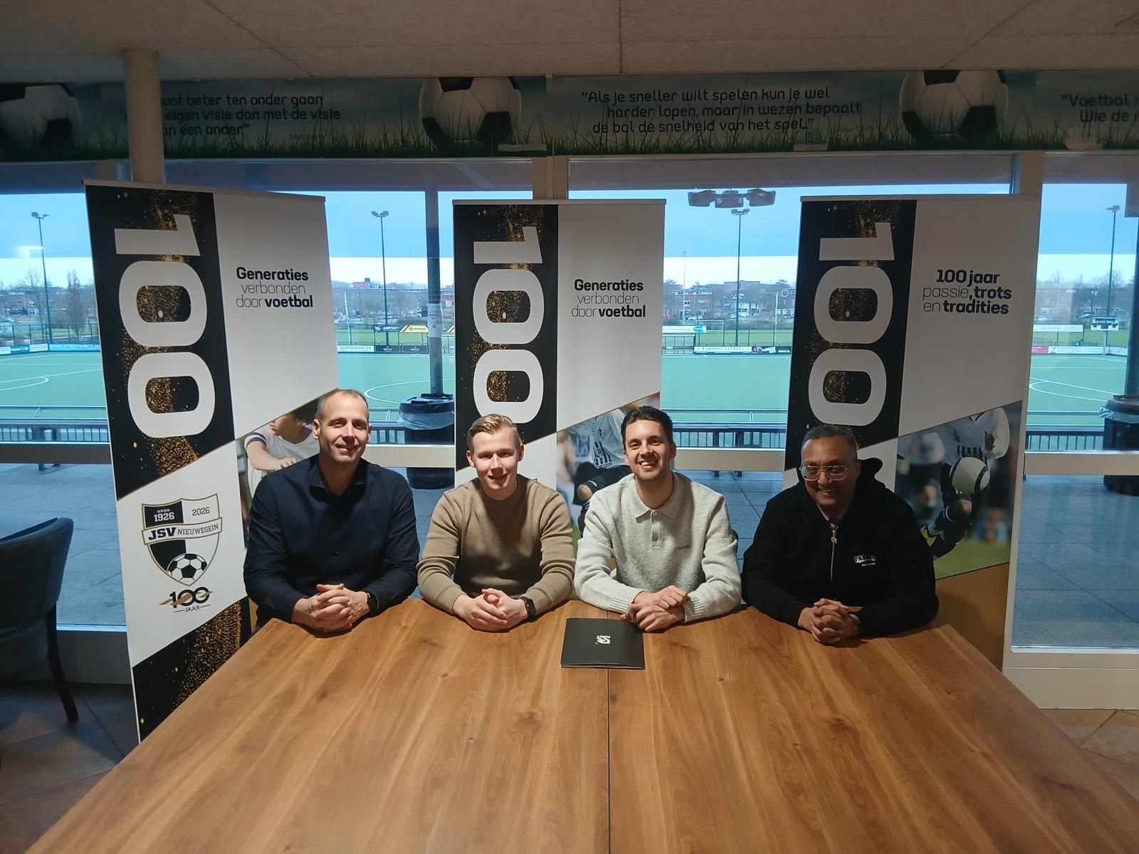 Contract ondertekend - Samenwerking Ralph Sports, Robey & JSV officieel!