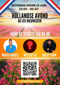 Hollandse avond bij JSV-Nieuwegein!