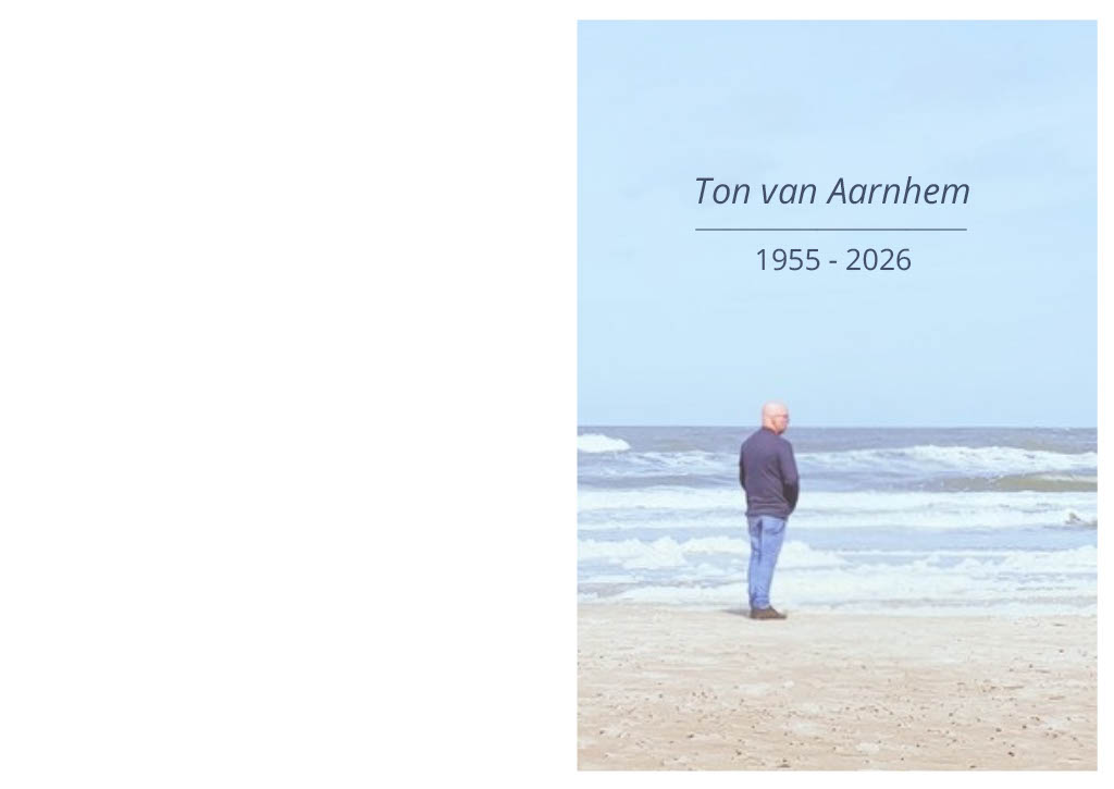 In memoriam - Ton van Aarnhem